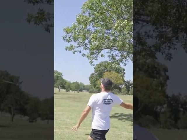 My first 500ft throw 🫨 #discmania #golf #frisbeesport #funny #discgolf