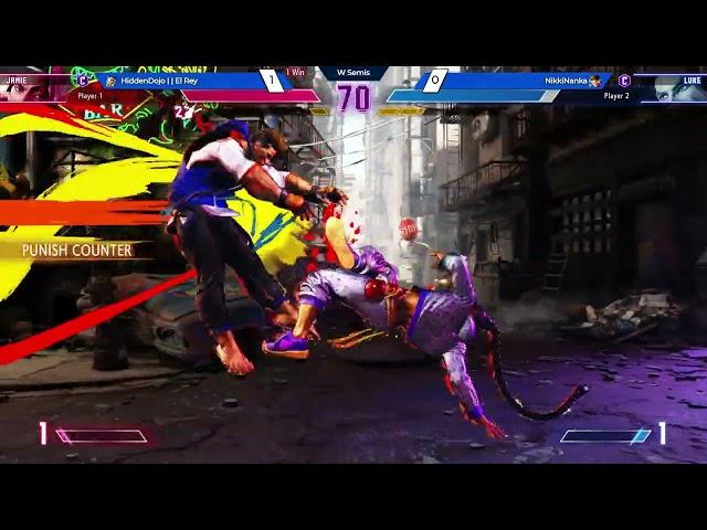 [04/20/24] 10-Year #SF6 WSF: HiddenDojo|El Rey (Jamie) VS NikkiNanka (Luke)