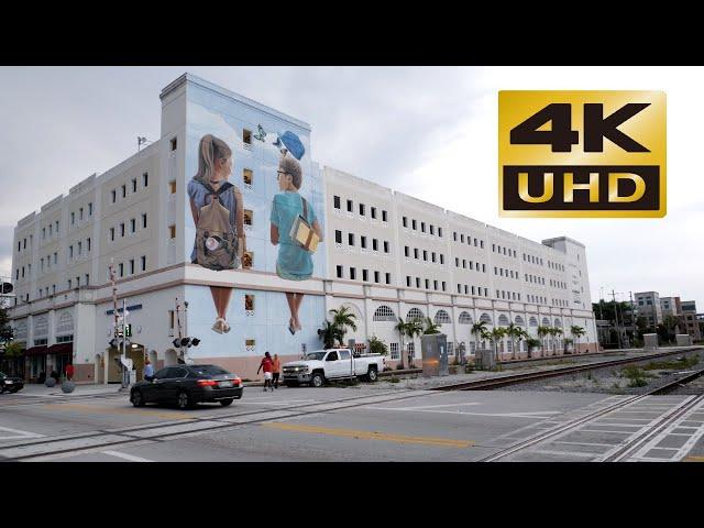 Amazing Downtown West Palm Beach Florida 2022 - 4K UHD