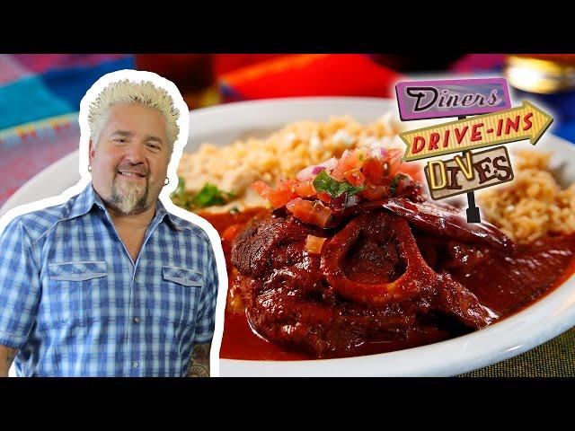 Guy Fieri Tries Chamorro | Diners, Drive-Ins and Dives | Food Network