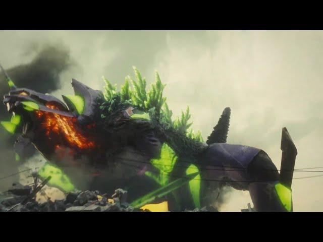 Shin Godzilla Vs Evangelion Unit 01 Hybrid Vs King Ghidorah Pachinko Trailer CM