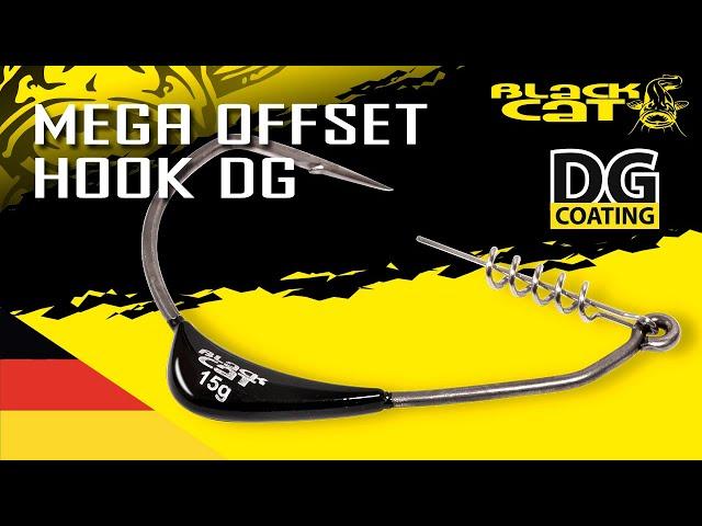 Der MEGA OFFSET HOOK zum WELSANGELN von BLACK CAT FISHING