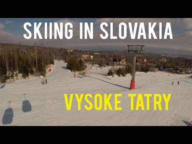 Skiing in Slovakia: Vysoké Tatry