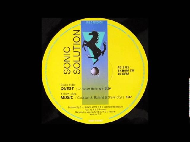 SONIC SOLUTION - MUSIC  1991