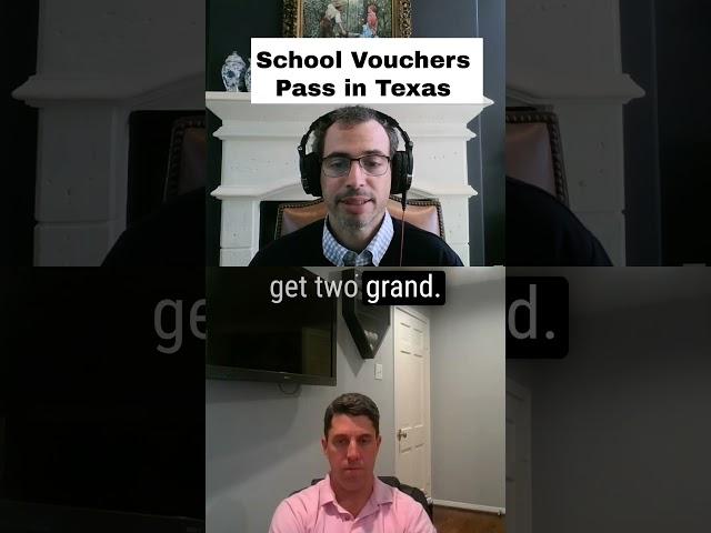 School Voucher Law Now in Texas