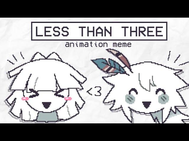 Less Than Three || Fundamental Paper Education animation