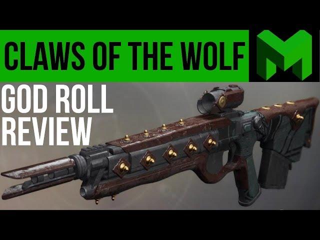 Destiny 2 Forsaken: God Roll Claws of the Wolf Review