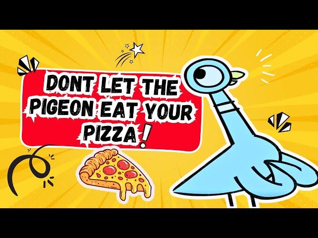 Don't Let the Pigeon Eat Your Pizza!  | Silly Storytime with Mommy & Sam