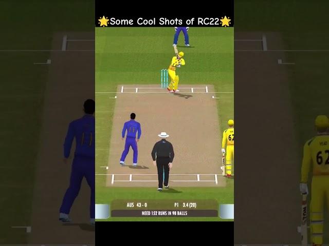 Real Cricket 22 Update V.1.1 Gameplay #shorts