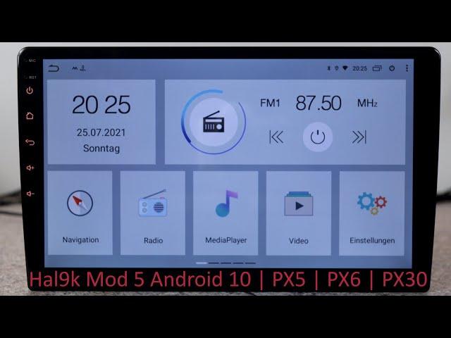 Hal9k Mod 5 Android 10 PX5 PX6 PX30 (DEU/GER)