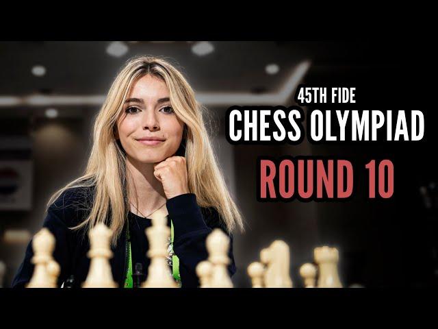 ROUND 10 - SWEDEN vs BELGIUM - CHESS OLYMPIAD 2024 | Hosted by GM Hammer