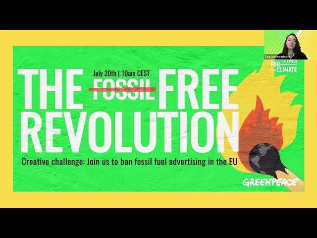 Creatives for Climate - Fossil Free Revolution Creative Challenge