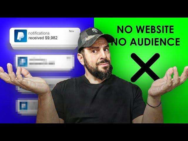 HOW TO SELL DIGITAL PRODUCTS WITHOUT WEBSITE  - WITHOUT AN AUDIENCE (2024)