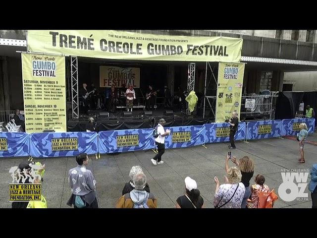 Naydja Cojoe at Treme Creole Gumbo Festival in New Orleans