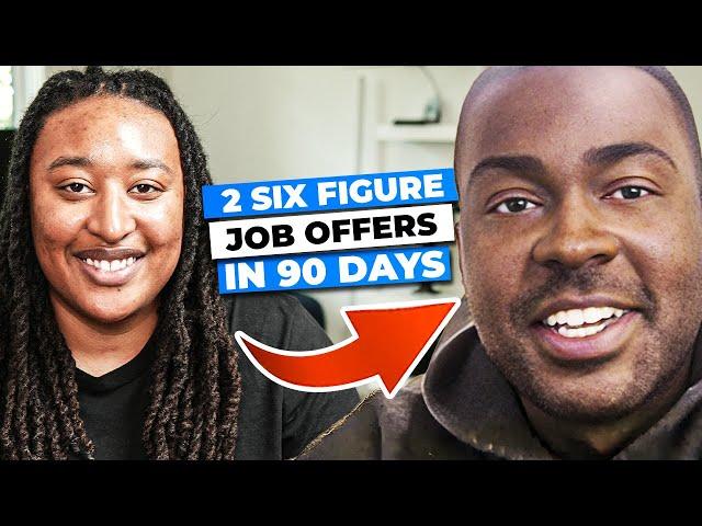 How Steven Landed Two 6-Figure Tech Job Offers In 90 Days