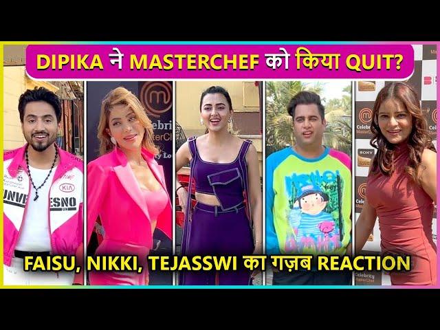 Dipika QUITS Celebrity Master Chef?, Tejasswi, Nikki, Mr.Faisu, Rajiv & Archana's Epic Reaction