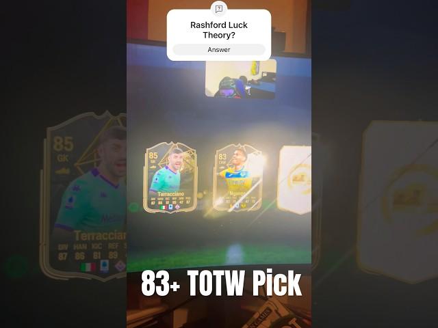 83+ TOTW Pick PAID OFF! #fifa #eafc24 #shorts