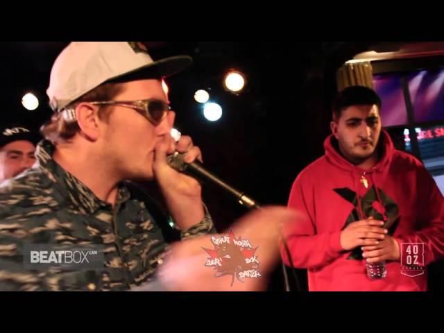 BBK (CAN) VS NaPoM (USA) North American Beatbox Champs Battle