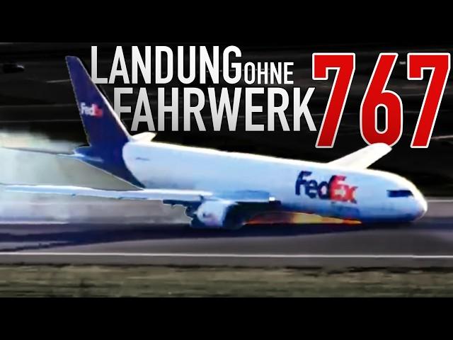 Landung ohne Fahrwerk! FedEx 767 landet auf der Nase! AeroNews