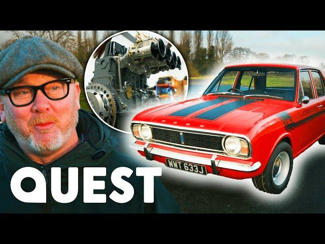 Upgrading Ford Cortina GT With A Custom Harris Performance Engine | Salvage Hunters: Classic Cars