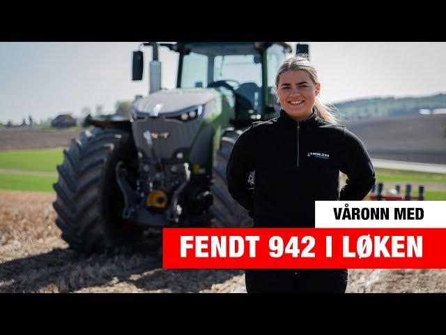 Fendt 942 - en skikkelig jentetraktor!