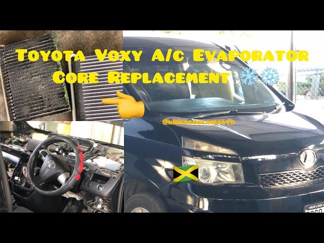 2011 Toyota Voxy (Hoah) A/c Evaporator Core Replacement #toyotavoxy #toyotanoah #evaporator