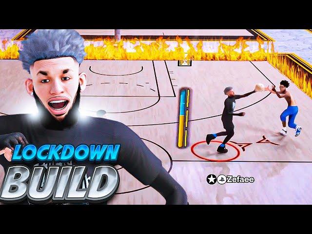 THIS NEW 6’6 LOCK WILL BREAK THE GAME! BEST LOCKDOWN BUILD FOR COMP STAGE IN 2K25!