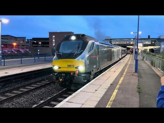 Chiltern Railways 68012 departing Banbury with a 5 tone