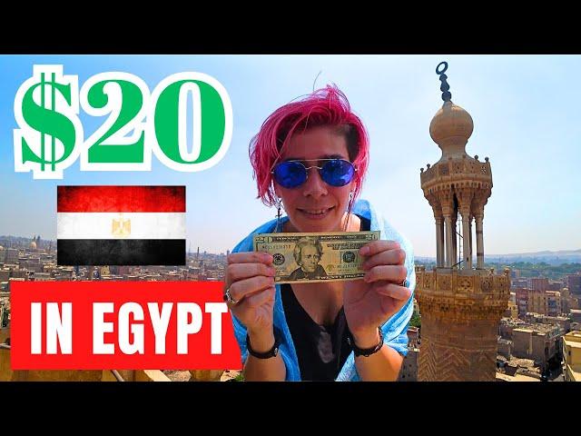 What can $20 get in CAIRO, EGYPT? | Egypt Vlog #162 | تعمل ايه ب ٢٠ دولار في مصر