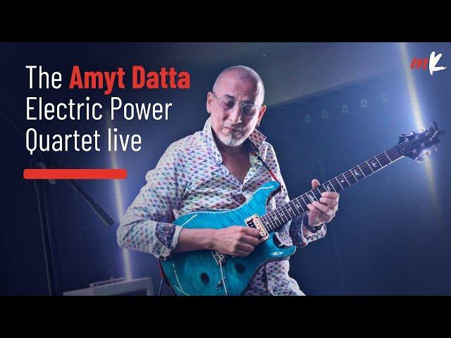 The Amyt Datta Electric Power Quartet performs in Kolkata