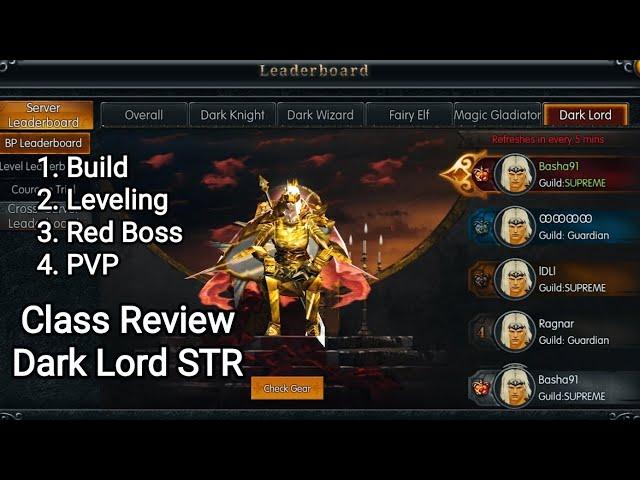 MU Monarch - Class Review DL STR (Good for F2P Players)