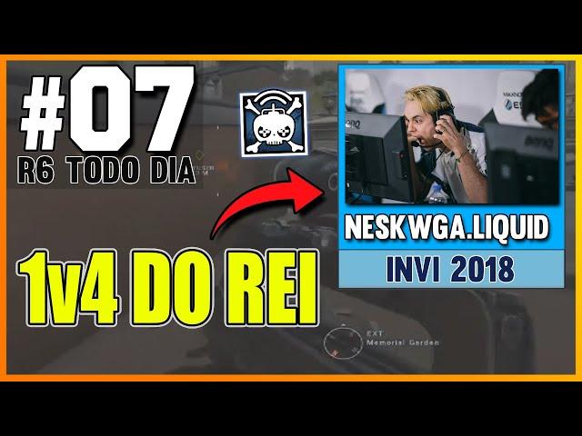 NESK GANHANDO CLUTCH 1x4 NO INVITATIONAL - TODO DIA R6 #07