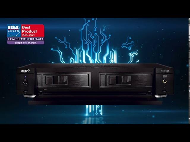 EISA Home Theatre Media Player 2020-2021 Zappiti Pro 4K HDR official video