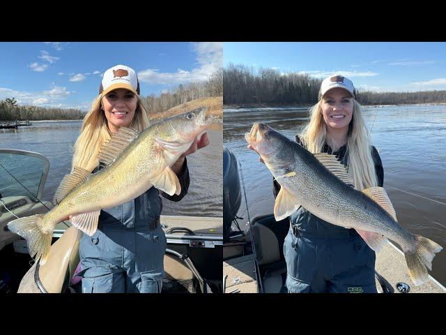 Spring River Walleye Fishing