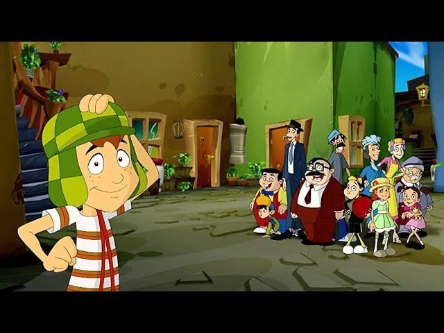 Chaves em desenho animado em português - Episódio: Saindo de Férias