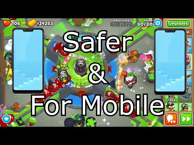 Bloons TD 6 Race - Sewer Bloonway - (Safer & Mobile Friendly)