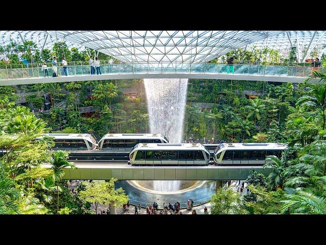  One of the Best Airport In The World: Singapore Changi Airport | Walking Tour 4K HDR