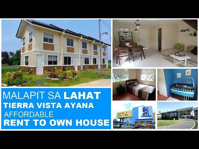 Pagibig Rent to Own Houses in Dasmariñas Cavite Tierra Vista Ayana