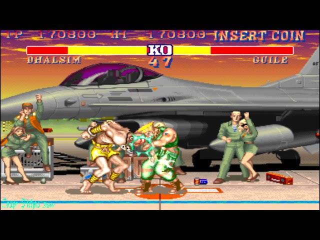 Street Fighter 2: Champion Edition - Dhalsim (Arcade) Hardest