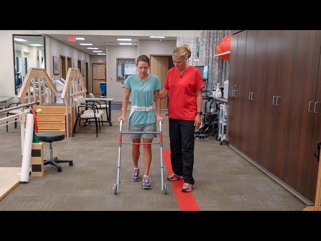 Total Joint Replacement - Using a Front Wheeled Walker