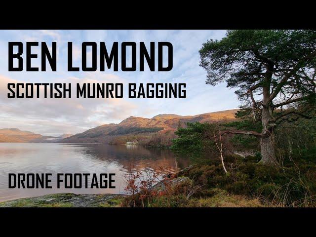 Hiking Ben Lomond | The Trossachs National Park | Loch Lomond | Scottish Munros | Drone Footage