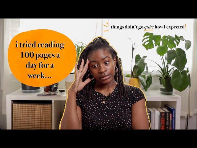 I tried reading 100 pages a day for a week (and it did not end well!)| Jade War, The Four Winds, etc