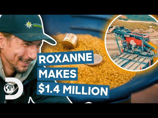 Parker’s New Wash-Plant Roxanne Makes $120,000 A Day! | Gold Rush