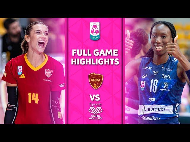 Roma - Milano | Highlights | 15^ Giornata, Serie A Tigotà | Lega Volley Femminile 24/25