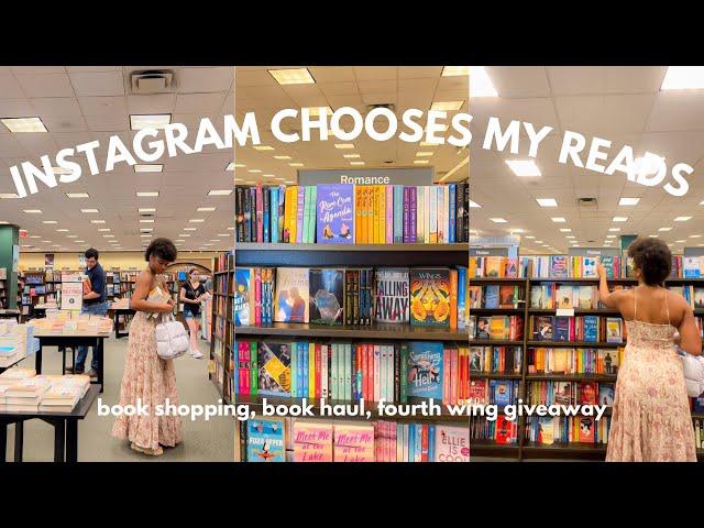 instagram chooses the books i read | spoiler free reading vlog