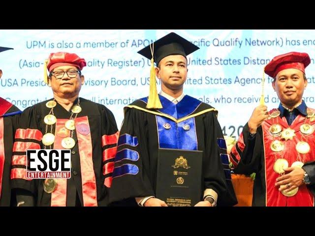 RAFFI AHMAD MENDAPAT GELAR DOKTOR DARI UIPM THAILAND