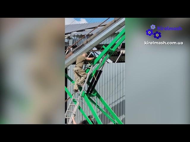 Випробування КЛТ - 250 на виробництві | ТОВ "Кіровограделеватормаш"