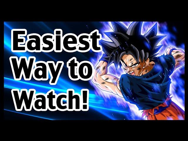 The Easiest Way to Watch Dragon Ball