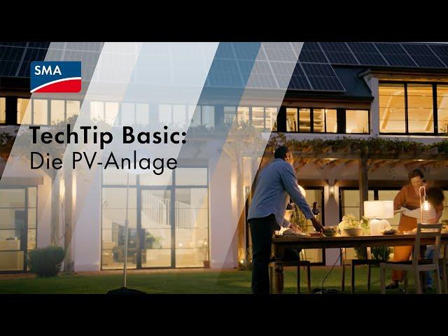 TechTip Basic: Die PV-Anlage