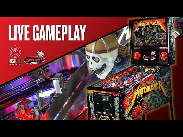 Metallica Remastered Pinball Live Stream